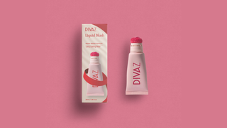 Blush lichid Liquid Blush Temptation DIVAZ, flaconul produsului