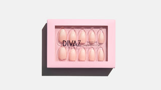 Pink Gradient, set de unghii false press-on cu aspect de gel