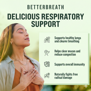 BetterLungs® üheksavägise (mullein) ekstraktiga kummikommid, pilt 4