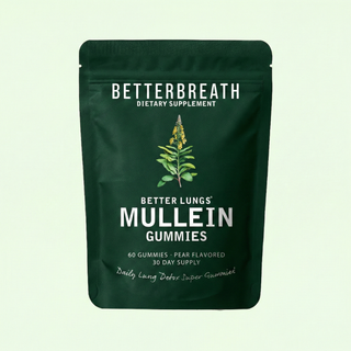 BetterLungs® üheksavägise (mullein) ekstraktiga kummikommid, pilt 5