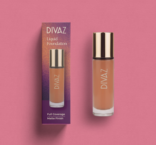 Fond de ten 4 DIVAZ, flaconul produsului
