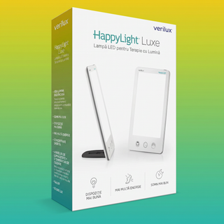 Verilux HappyLight Luxe 10,000 Lux Light Therapy Lamp